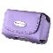 Mobile Glove Luxus Purple Leather Horizontal Case with Stationary Belt Clip and Loop  LUHCURVEPU Image 1