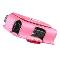 Mobile Glove Luxus Pink Satin Horizontal Case with Stationary Belt Clip and Loop  LUHRANTPK Image 2
