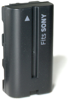 Sony NP-F550 replacement battery