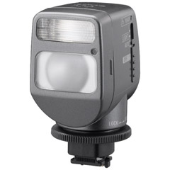 Sony - 3.5 Watt Video Light and Flash Combo   HVL-HFL1