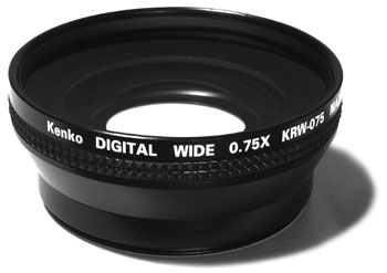 Kenko .75x wide angle camcorder conversion lens (58mm Mount) KRW-075