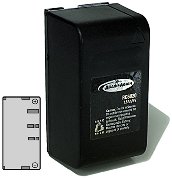 RCA BB-120, Hitachi VM-BP83 replacement battery