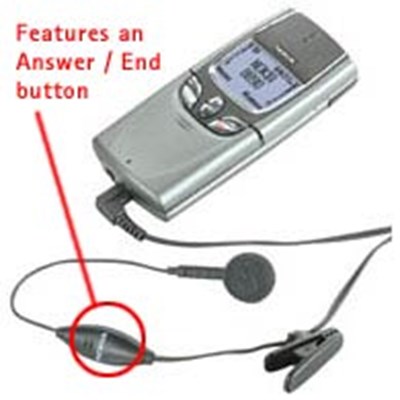 Nokia Original Headset and Lapel Mic HDC-5