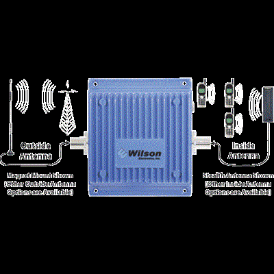 Wilson 60 dB Wireless Smart Technology Building Cell Phone Signal Booster Amplifier 801106 Wilson 60 dB Wireless Smart Technology Building Cell Phone Signal Booster Amplifier 801106