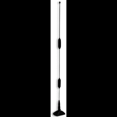 Larsen 5dB gain Closed Coil Glass Mount Antenna with TNC Connector KG5E825UDTNC