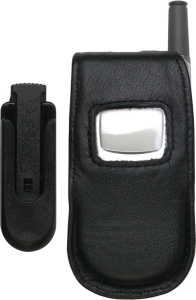 Audiovox Compatible Leather Case with Swivel Belt Clip