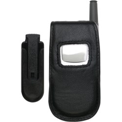 Audiovox Compatible Leather Case with Swivel Belt Clip