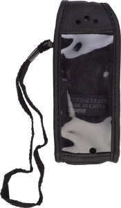 Audiovox Compatible Standard Leather Case  with Fixed Belt Clip LC8410RT  (LC8450)  (OS)