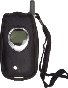 Audiovox Compatible Standard Leather Case with Fixed Belt Clip