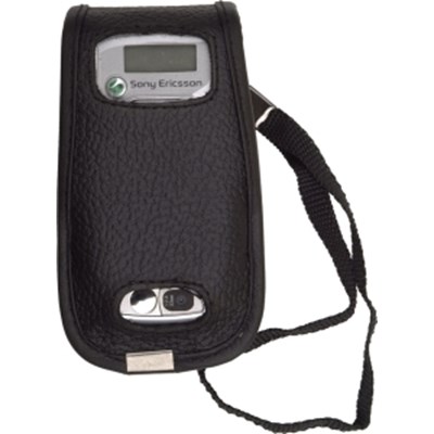 Sony Ericsson Compatible Standard Leather Case with Fixed Belt Clip