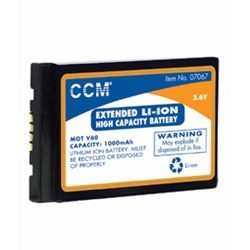 Motorola Compatible 600 mAh Li-Ion Battery   07515