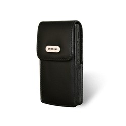 Samsung Original Leather Vertical Pouch - Black   17200000115