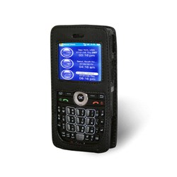 Samsung Original Black Leather Case with Swivel Belt Clip.   17200000125