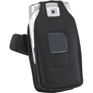 Samsung Original Leather Case with Swivel Belt Clip - Black    17200000147