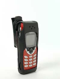 Nokia 8290 Compatible Premium Leather Case with Swivel Clip 22014