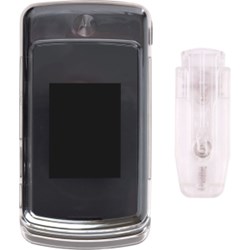 Motorola Compatible Clear Snap On Case  302490-MO