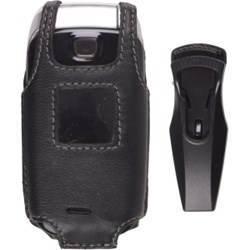 Samsung Compatible Premium Leather Case with Ratcheting Swivel Clip  303332