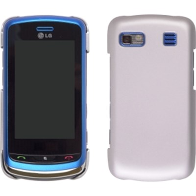 LG Compatible Color Click Case - Glossy Silver  304365