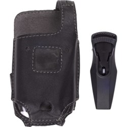 Motorola Compatible Premium Leather Case with Ratcheting Swivel Belt Clip 313406