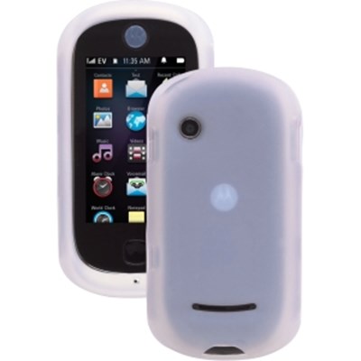 Motorola Compatible Premium Silicone Gel - Silver  313508