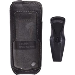 Nokia Compatible Black Leather Case With Ratcheting Belt Clip  314164