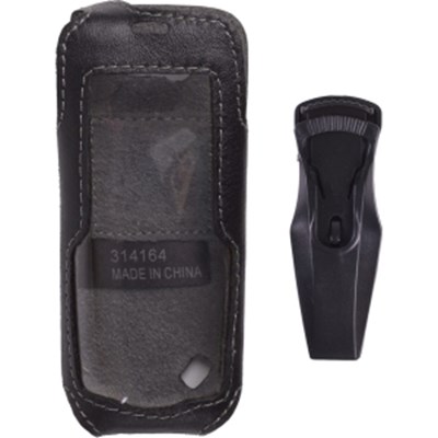 Nokia Compatible Black Leather Case With Ratcheting Belt Clip  314164