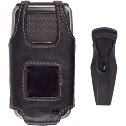 Samsung Compatible Premium Leather Case with Ratcheting Swivel Belt Clip  322840-SA