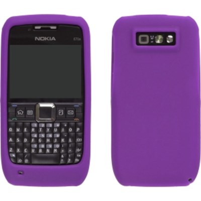Nokia Compatible Premium Silicone Gel -Dark Purple  323880