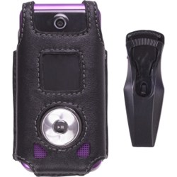 Samsung Compatible Premium Leather Case with Belt Clip  325760