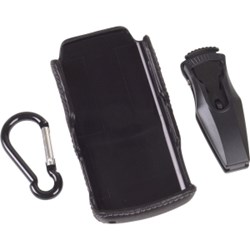 Samsung Compatible Black Leather Clip-on Case 333157