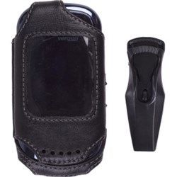 Motorola Compatible Premium Leather Case With Ratcheting Swivel Clip  335675