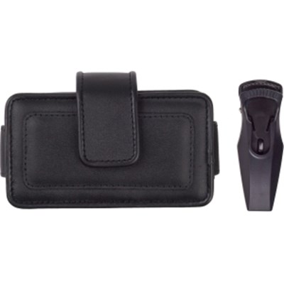 Fitted Horizontal Leather Pouch - Medium   342483