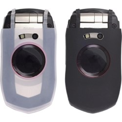 UTStarcomm Compatible Premium Gel 2 Pack with Black and Clear 343154-393498