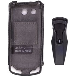 LG Compatible Premium Leather Case with Ratcheting Swivel Belt Clip  343212