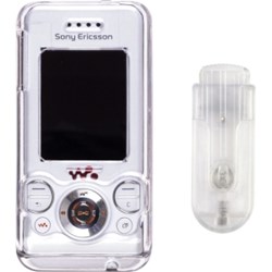 Sony Ericsson Compatible Clear Plastic Snap On Case  343460-SO