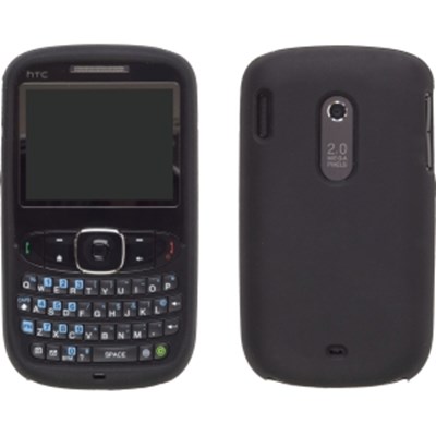 HTC Compatible Premium Silicone Gel - Black (Sprint)  344163
