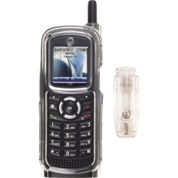 Nextel Compatible Snap On Case with Belt Clip - Clear  344383-MO