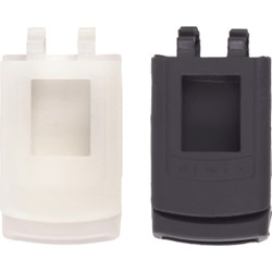 Motorola Compatible Premium Gel 2 Pack - Black and Clear   345816-375171