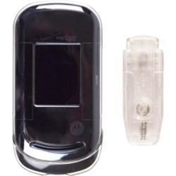 Motorola Compatible Clear Snap On Case With Belt Clip  353247