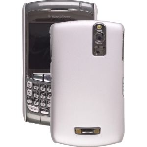 Blackberry Compatible Color Click Case - Silver  353733