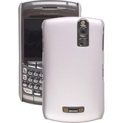 Blackberry Compatible Color Click Case - Silver  353733