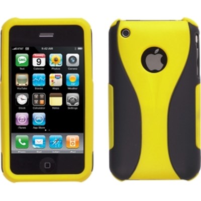 Apple Compatible Duo Snap Case Yellow / Black  362944