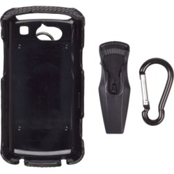 UT Starcom Compatible Leather Clip-on Case With Ratcheting Belt Clip And Karabiner  363983