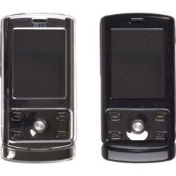 LG Compatible Snap On Cases 2 Pack - Black and Clear  365634-335411