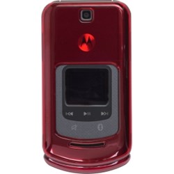 Motorola Compatible Premium Red Snap-On Case  372282