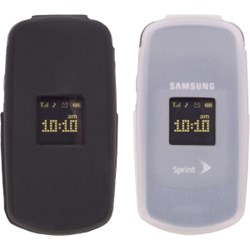 Samsung Compatible Premium Gel 2 Pack - Black and Clear   374127-354088