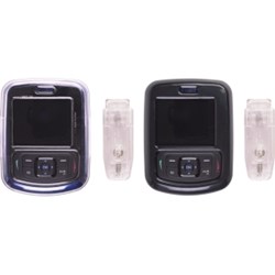UTStarcom Compatible Black and Clear Snap On Cases (2 pack)  375658-395058