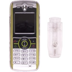 Motorola Compatible Snap On Case - Clear  38562