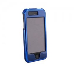 Apple Compatible Blue Protective Shield with Swivel Belt Clip  3GCOVBL-AP
