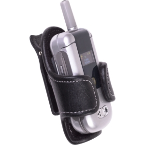 Universal Leather Holster with Ratcheting Clip - Mini   415910